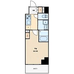 アーバンパーク川口並木 1Kの間取図画像