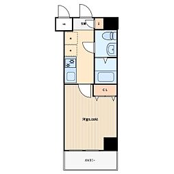GENOVIA西川口V 1Kの間取図画像