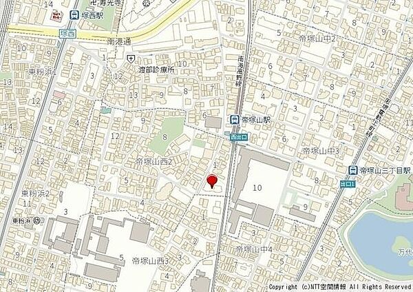 地図を拡大表示