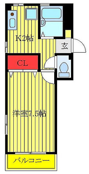 ライズマンション 303｜東京都北区東十条6丁目(賃貸マンション1K・3階・25.92㎡)の写真 その2
