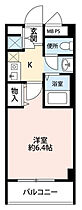 アンプルール ベトン 川口  ｜ 埼玉県川口市栄町1丁目（賃貸マンション1K・1階・22.68㎡） その2