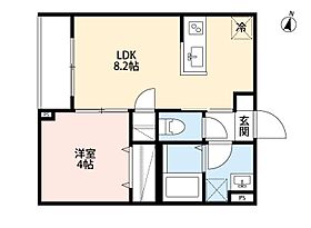 つばめハウス市川 203 ｜ 千葉県市川市菅野2丁目3-（賃貸アパート1LDK・2階・29.24㎡） その2