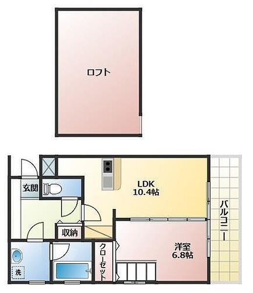 京町キングダム 407｜滋賀県彦根市京町2丁目(賃貸マンション1LDK・4階・44.85㎡)の写真 その2