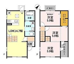 ソフィア・レジデンス 3LDKの間取図画像