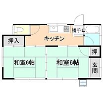 小野住宅 9 ｜ 茨城県土浦市木田余西台（賃貸一戸建2K・--・36.50㎡） その2