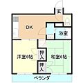 立田町マンション4階5.4万円