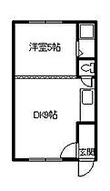 パルハイツII 303 ｜ 北海道士別市東十条7丁目（賃貸アパート1DK・2階・27.00㎡） その2