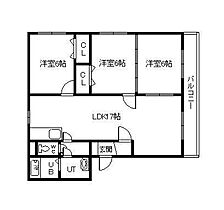 グランドソレイユ（名寄） 302 ｜ 北海道名寄市西十条南10丁目（賃貸マンション3LDK・2階・66.52㎡） その2