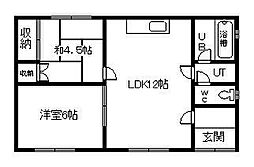 稲谷貸家（末広1-11平屋）