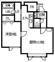 ラポールI 101 ｜ 北海道士別市西三条10丁目（賃貸アパート1LDK・1階・39.69㎡） その2