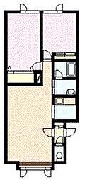 サンライフ春光 2LDKの間取図画像
