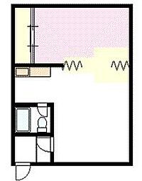 ハイツミッシェル 1DKの間取図画像