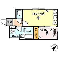 XEVO　シグマ沖野上  ｜ 広島県福山市沖野上町4丁目14-48（賃貸アパート1K・1階・29.83㎡） その2