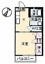 グリーンルーフ沖野上  ｜ 広島県福山市沖野上町5丁目14-15（賃貸アパート1K・2階・28.66㎡） その2