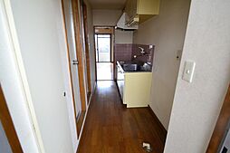 居倉マンション 2階1Kの室内