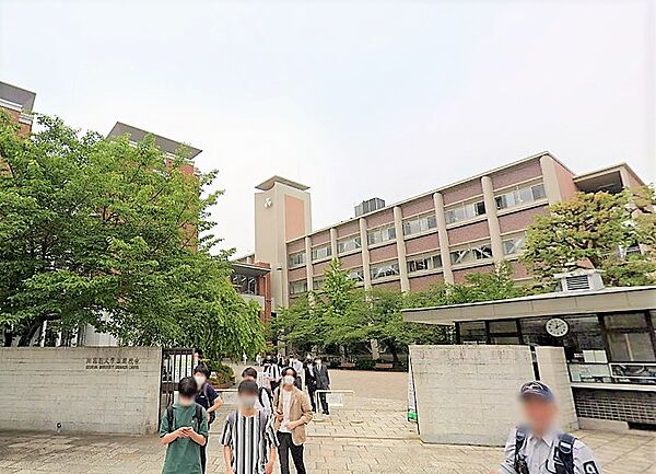 画像16:同志社大学 新町キャンパス（1664m）