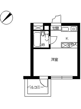 スカイコート立川２_間取り_0