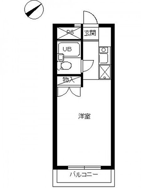 スカイコート淵野辺第4 403号室｜神奈川県相模原市中央区淵野辺本町３丁目(賃貸マンション1R・4階・17.62㎡)の写真 その2