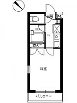 スカイコートよみうりランド第2 305号室 ｜ 神奈川県川崎市多摩区菅城下28-11（賃貸マンション1K・3階・17.55㎡） その2