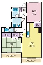 フィールドストーンII  ｜ 山梨県甲府市大里町（賃貸マンション2LDK・3階・58.57㎡） その2