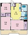 ロイヤルハイツ飯田4階4.5万円