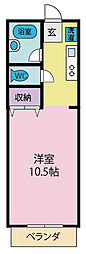 Hakkoso 1Kの間取図画像