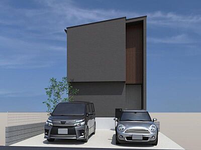 外観：自分らしいお家を建てませんか。ワンランク上の住み心地をテーマに、お客様のご希望を叶えます。