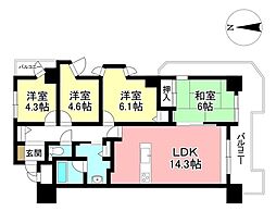 間取図画像 4LDK