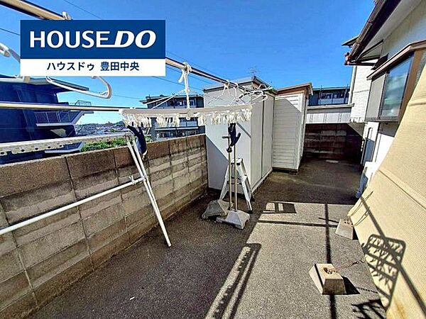 バルコニーを拡大表示