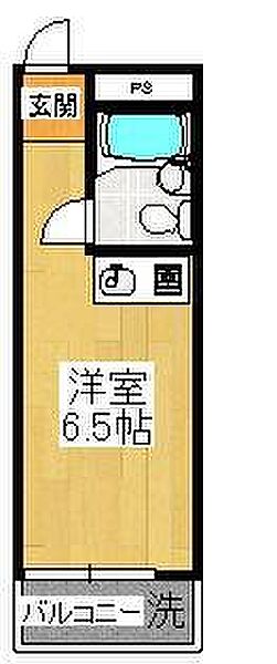 ケントピア西船 204｜千葉県船橋市西船7丁目(賃貸アパート1R・2階・17.50㎡)の写真 その2