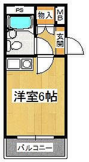 中央ビル西船 402｜千葉県船橋市西船4丁目(賃貸マンション1R・4階・15.00㎡)の写真 その2