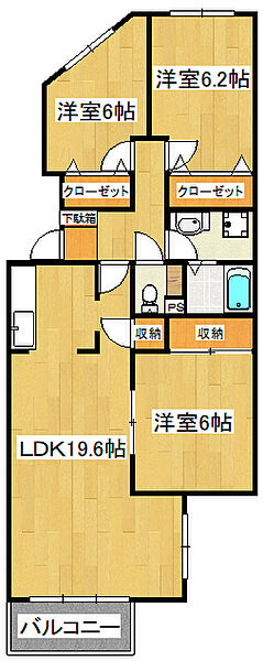 オーパス船橋 303｜千葉県船橋市飯山満町2丁目(賃貸マンション3LDK・3階・82.21㎡)の写真 その2