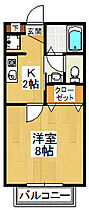 オーキッド 202 ｜ 千葉県船橋市東船橋1丁目33-3（賃貸アパート1K・2階・26.71㎡） その2