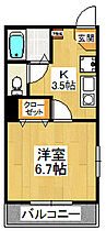 ミリアビタ？5 402 ｜ 千葉県船橋市湊町2丁目12-10（賃貸マンション1K・4階・21.24㎡） その2