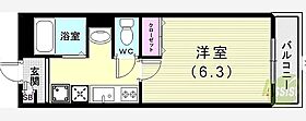 コスティエーロ須磨 101 ｜ 兵庫県神戸市須磨区須磨浦通6丁目（賃貸アパート1K・1階・21.80㎡） その2