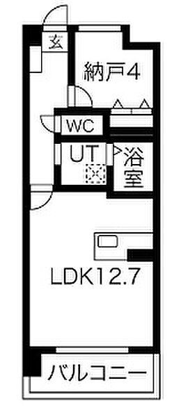 ＴＨＥ　ＭＵＳＥ栗山 504｜兵庫県姫路市栗山町(賃貸マンション1LDK・5階・42.10㎡)の写真 その2