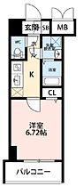 Ｓｋｙ　Ｈｉｍｅｊｉ 1002 ｜ 兵庫県姫路市古二階町（賃貸マンション1K・10階・24.60㎡） その2