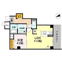 パラストＫＳ 502 ｜ 兵庫県姫路市小姓町（賃貸マンション1LDK・5階・43.24㎡） その2