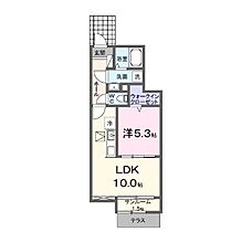 サンセールIIＢ 102 ｜ 兵庫県高砂市阿弥陀町南池（賃貸アパート1LDK・1階・40.44㎡） その2