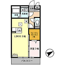 セジュール東阿保Ａ棟 305 ｜ 兵庫県姫路市四郷町東阿保（賃貸アパート1LDK・3階・37.53㎡） その2