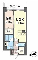 ケイマン 1102 ｜ 兵庫県姫路市東延末1丁目（賃貸マンション1LDK・11階・45.54㎡） その2