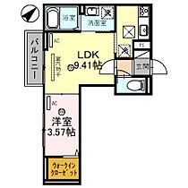 クロス52 103 ｜ 兵庫県姫路市飾磨区英賀東町1丁目（賃貸アパート1LDK・1階・32.92㎡） その2