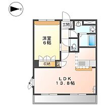 ルミナスコート 203 ｜ 兵庫県姫路市広畑区蒲田3丁目（賃貸アパート1LDK・2階・45.36㎡） その2