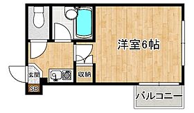 エスペランサ郡家 102 ｜ 兵庫県神戸市東灘区御影郡家1丁目（賃貸マンション1K・1階・18.00㎡） その2