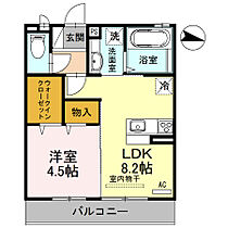 シャルマンＳＭＴ 103 ｜ 兵庫県姫路市広畑区長町1丁目（賃貸アパート1LDK・1階・35.10㎡） その2