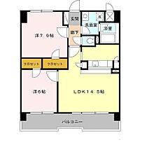 シャンクラージュ 303 ｜ 兵庫県神戸市西区王塚台5丁目（賃貸マンション2LDK・3階・62.20㎡） その2