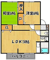 ハイツ王塚 2階