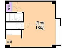 間取図画像 ワンルーム