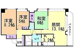 間取図画像 3LDK
