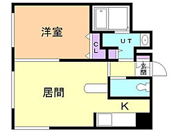 レインボータウン24 3階/303